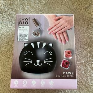 🦃NIB Lux+Willow PAWZ cat gel nail dryer.